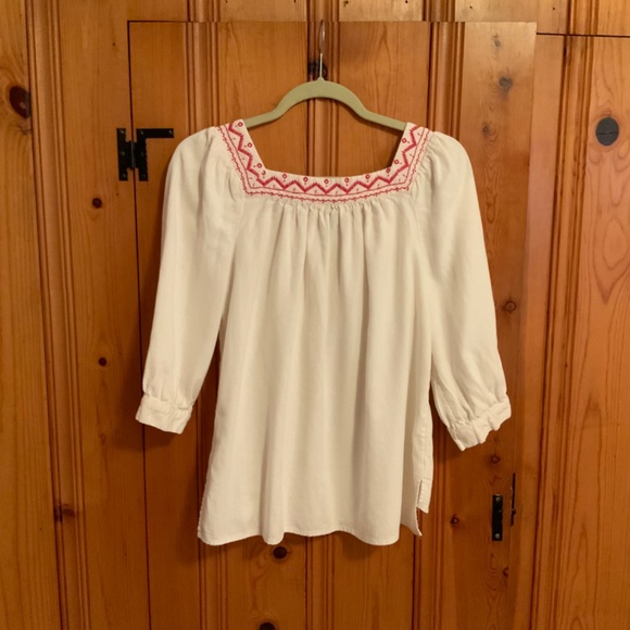 NOW AVAILABLE IN 6 BLOUSE BUNDLE Final Clearance EUC Boho Top - Picture 4 of 9